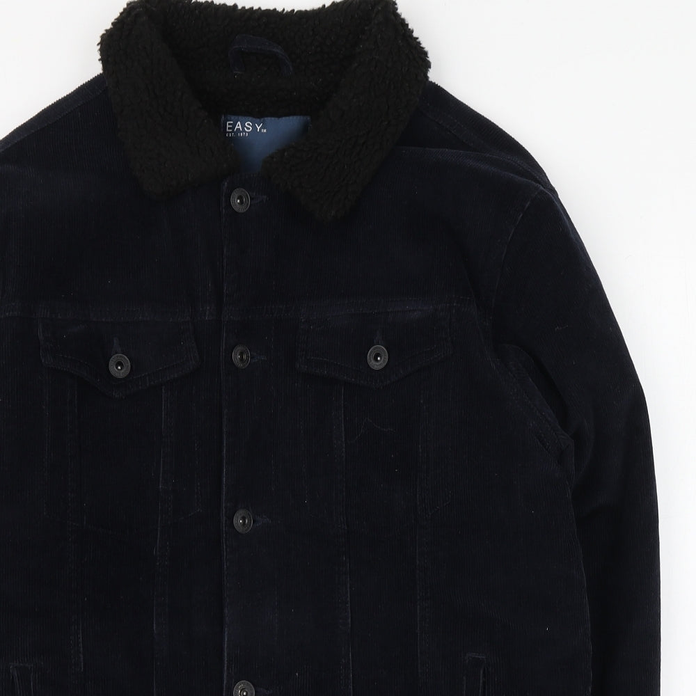 Matalan Mens Blue   Jacket  Size M  Button
