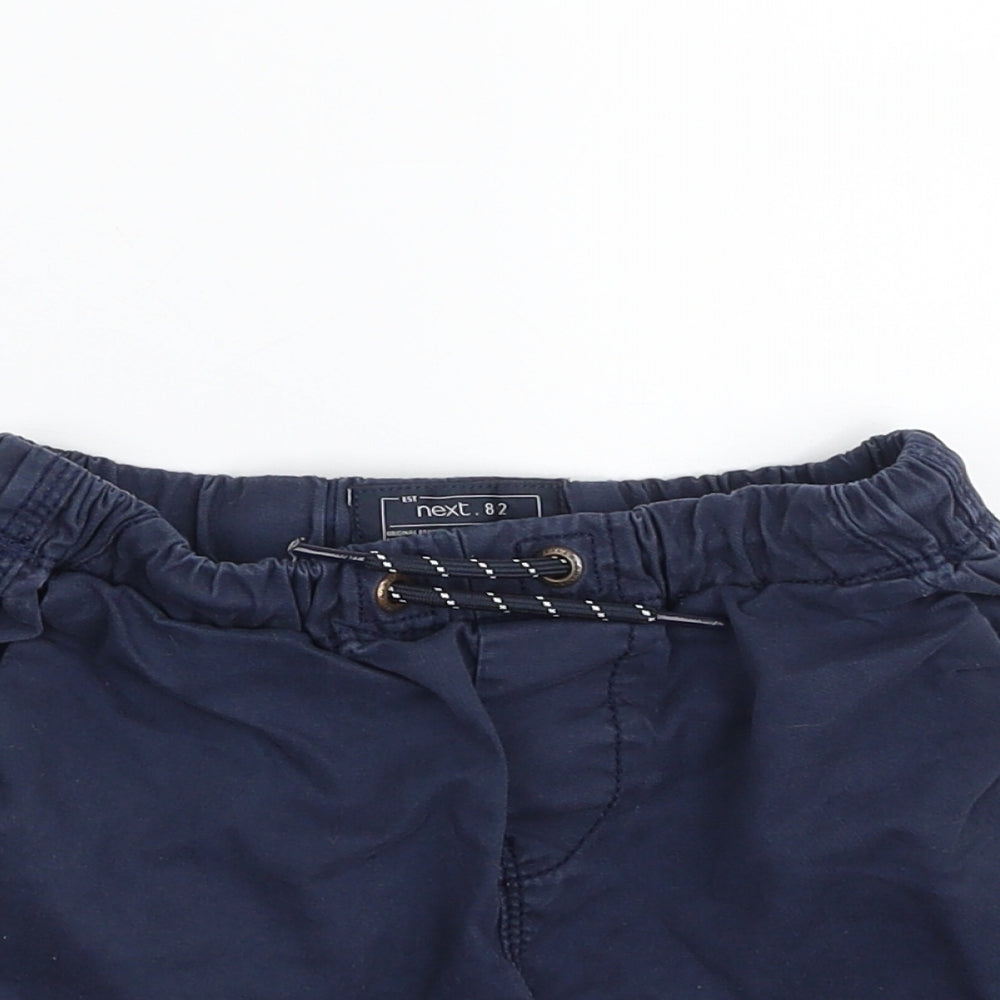 NEXT Boys Blue  100% Cotton Sweat Shorts Size 6 Years  Regular