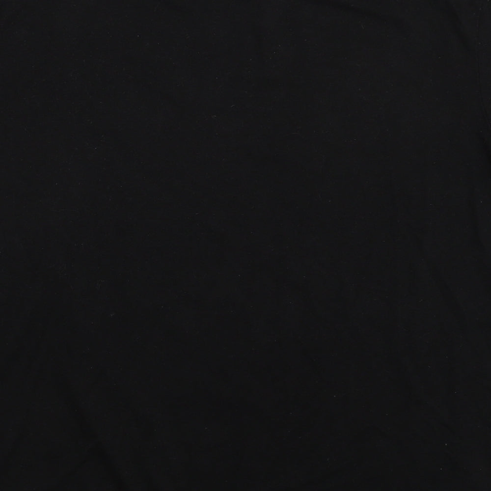 Twisted Soul Mens Black  Cotton  T-Shirt Size 2XL Crew Neck  - California