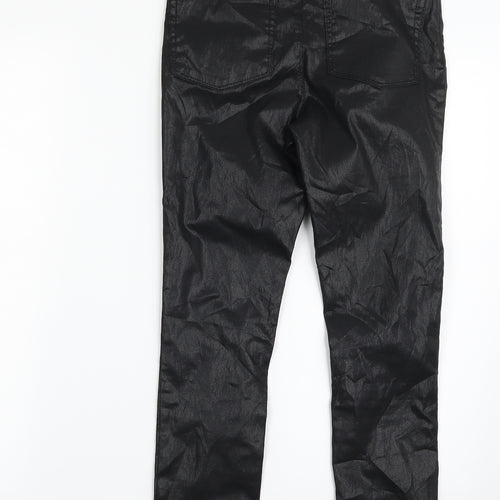 ASOS Womens Black  Cotton Skinny Jeans Size 26 in L27 in Slim Zip