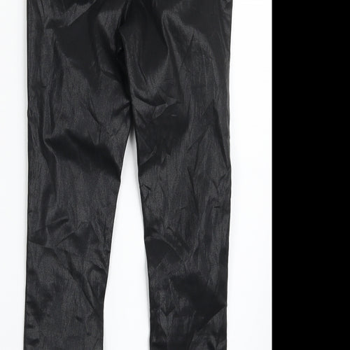ASOS Womens Black  Cotton Skinny Jeans Size 26 in L27 in Slim Zip