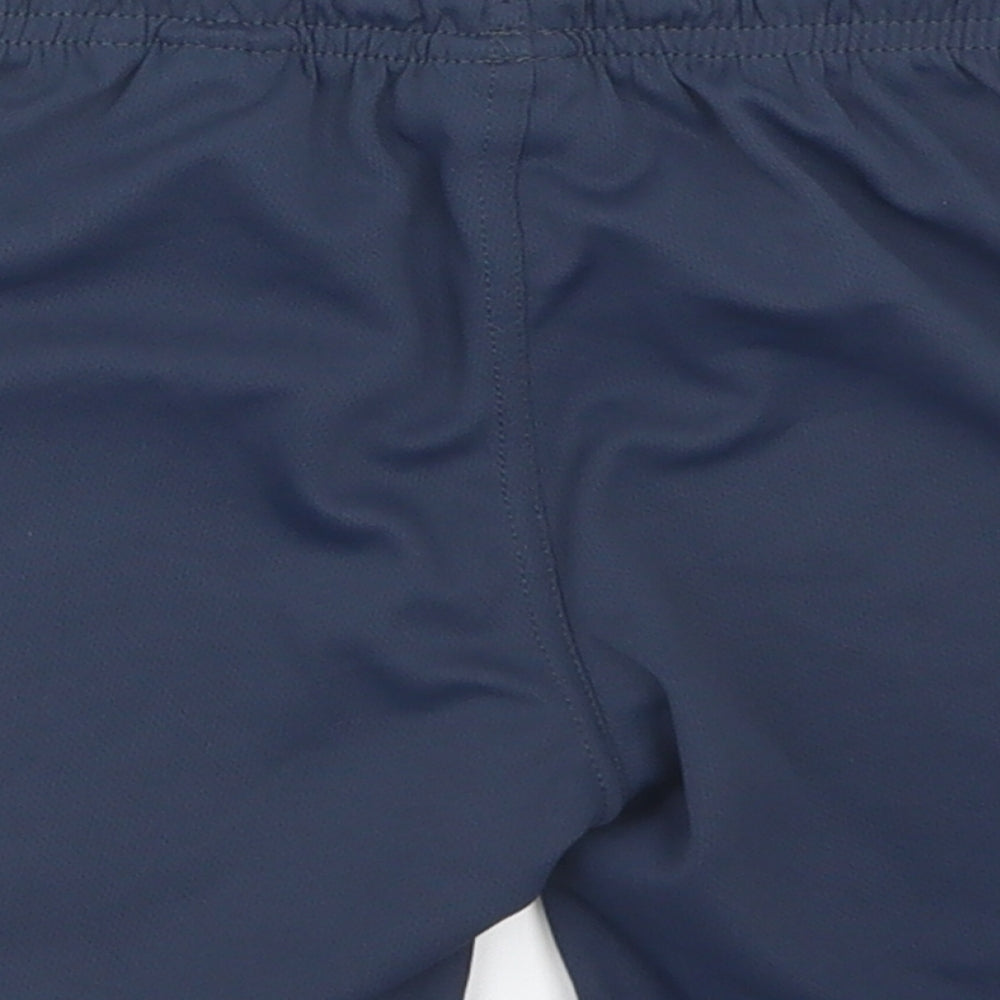 H&M Boys Blue  Polyester Sweat Shorts Size 4-5 Years  Regular Drawstring