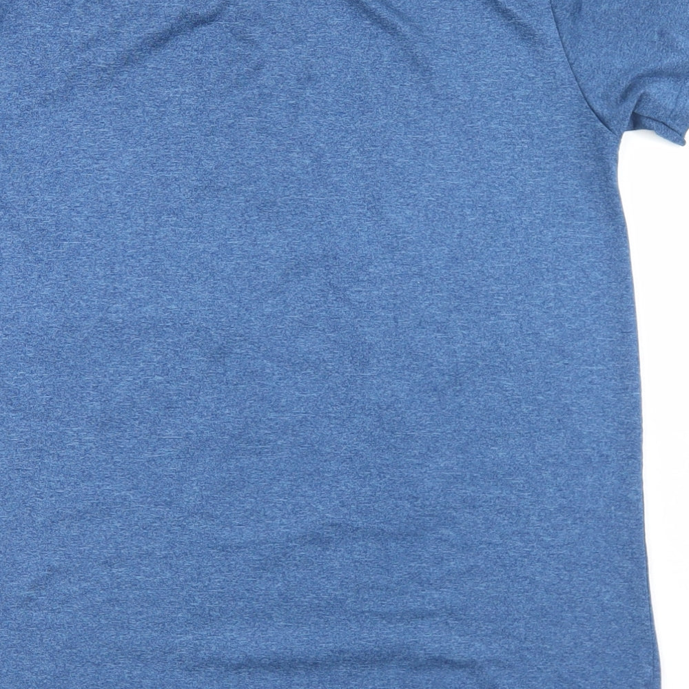 Urban Outlaws Boys Blue  Polyester Basic T-Shirt Size 13-14 Years Crew Neck  - NYC