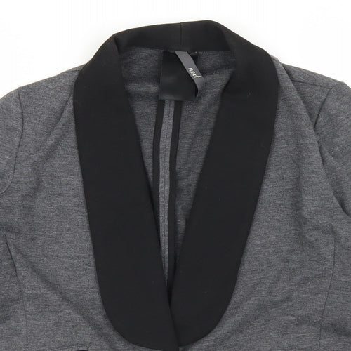 NEXT Womens Grey  Polyester Jacket Blazer Size 10