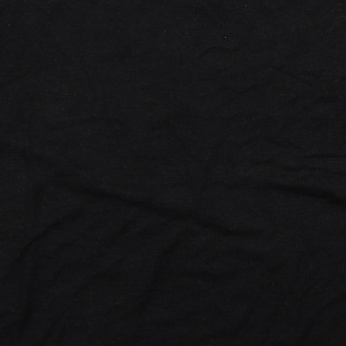 H&M Womens Grey  Acrylic Jersey T-Shirt Size XS Round Neck