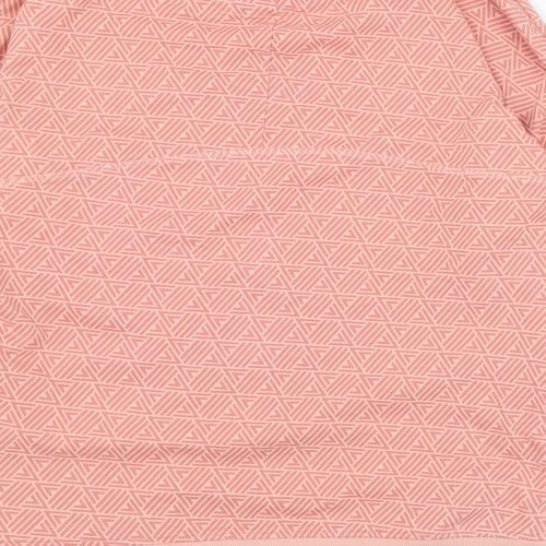 NEXT Womens Pink Geometric Cotton Pullover Sweatshirt Size S  Pullover