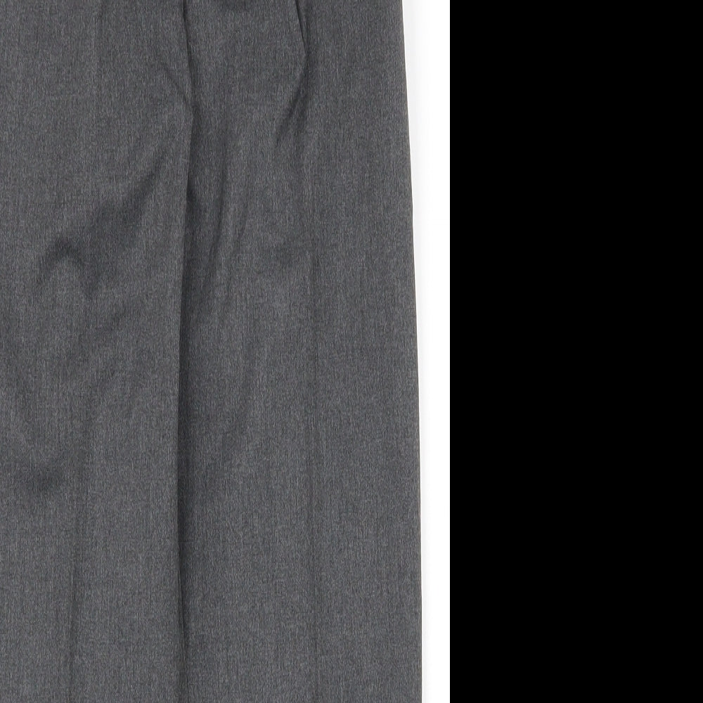 Dunnes Stores Boys Green  Polyester Dress Pants Trousers Size 5-6 Years  Regular Pullover - School wear