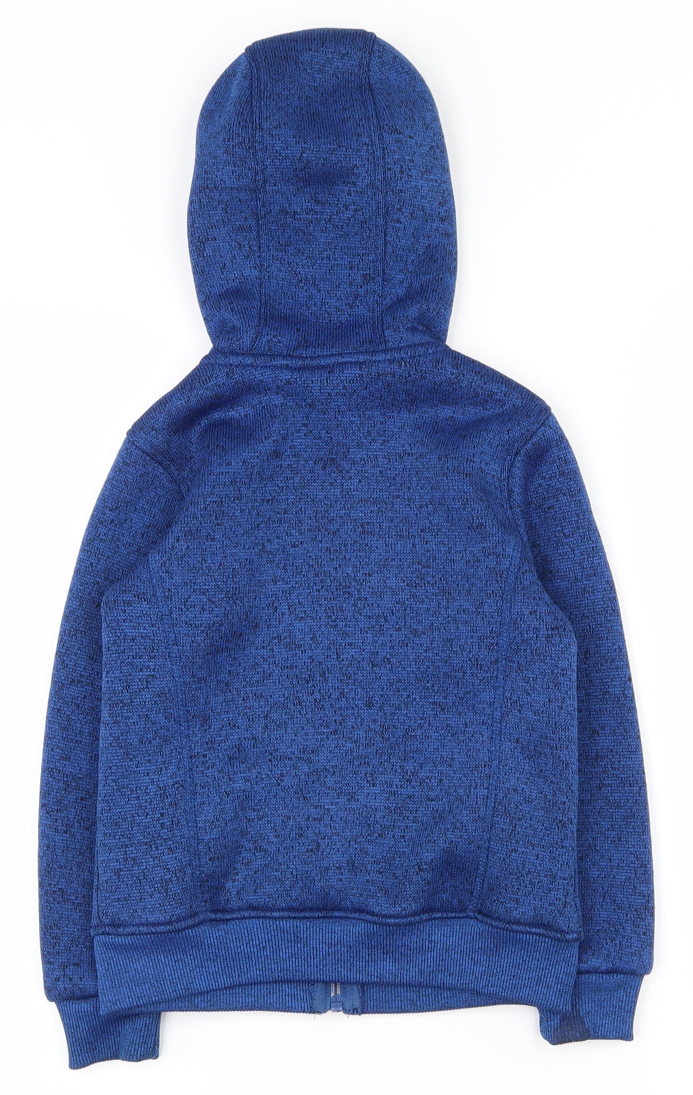 Mountain Warehouse Boys Blue  100% Polyester Full Zip Hoodie Size 5-6 Years  Zip