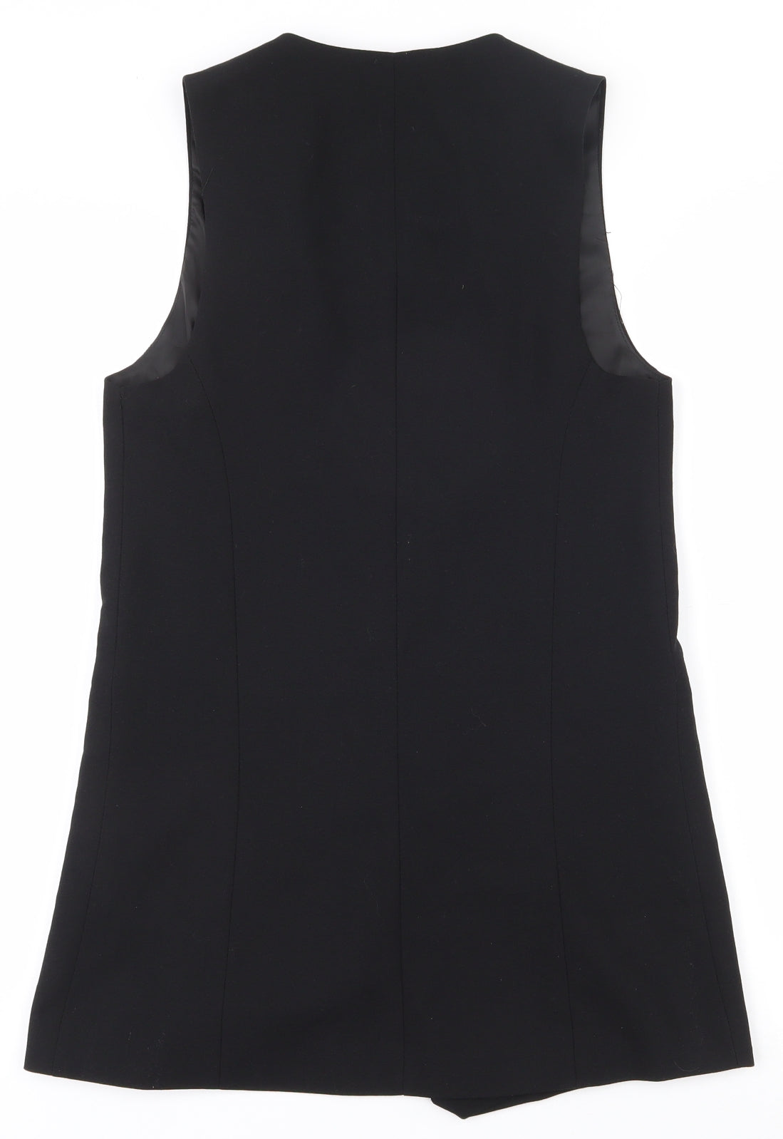 New Look Womens Black   Gilet Coatigan Size 6