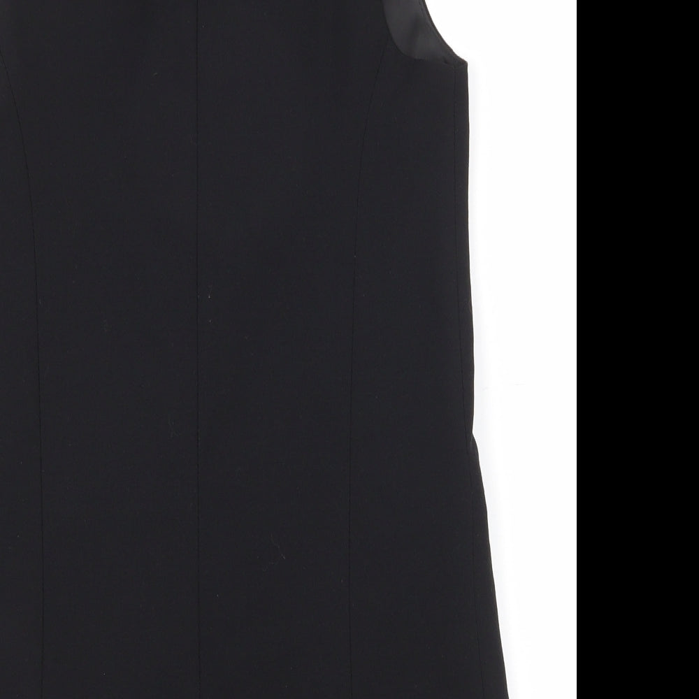 New Look Womens Black   Gilet Coatigan Size 6