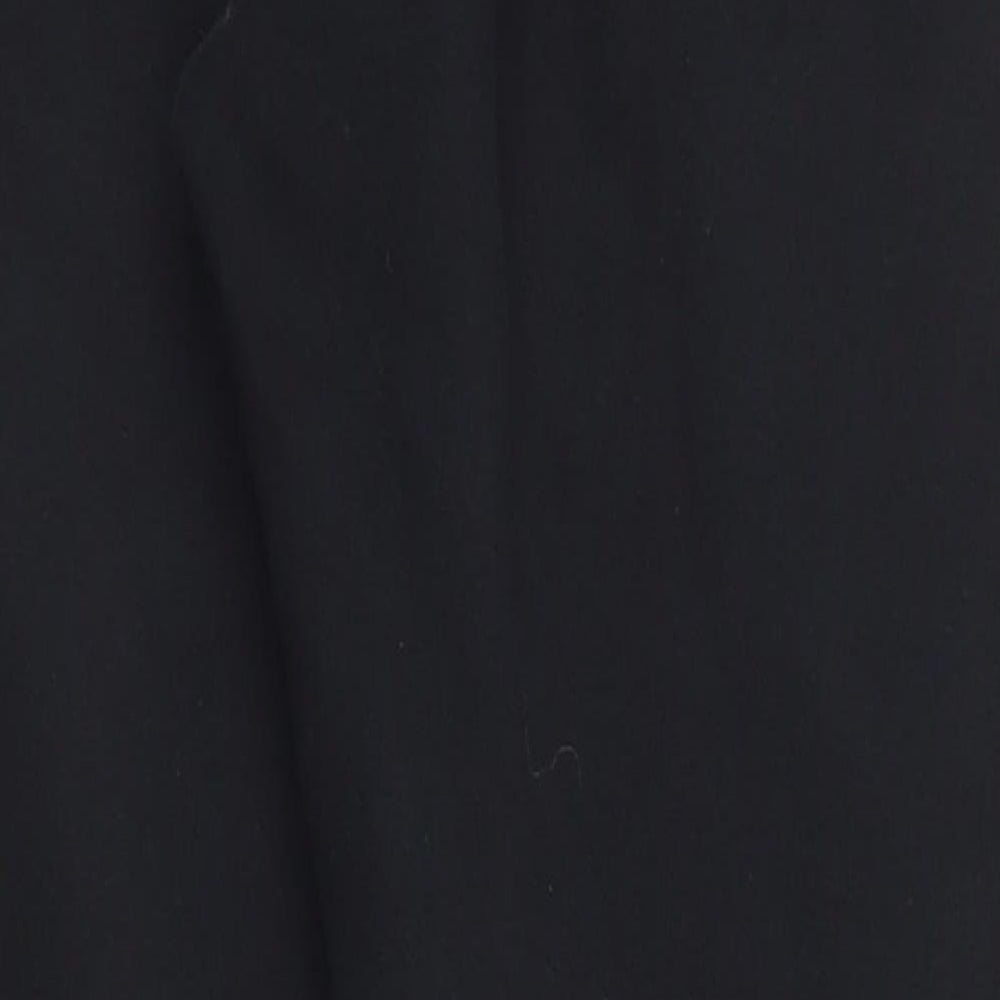 George Boys Black  Cotton Jogger Trousers Size 12-13 Years  Regular Drawstring