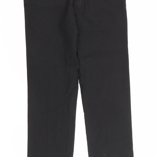 River Island Womens Black  Polyester Trousers  Size 28 in L28 in Regular Zip