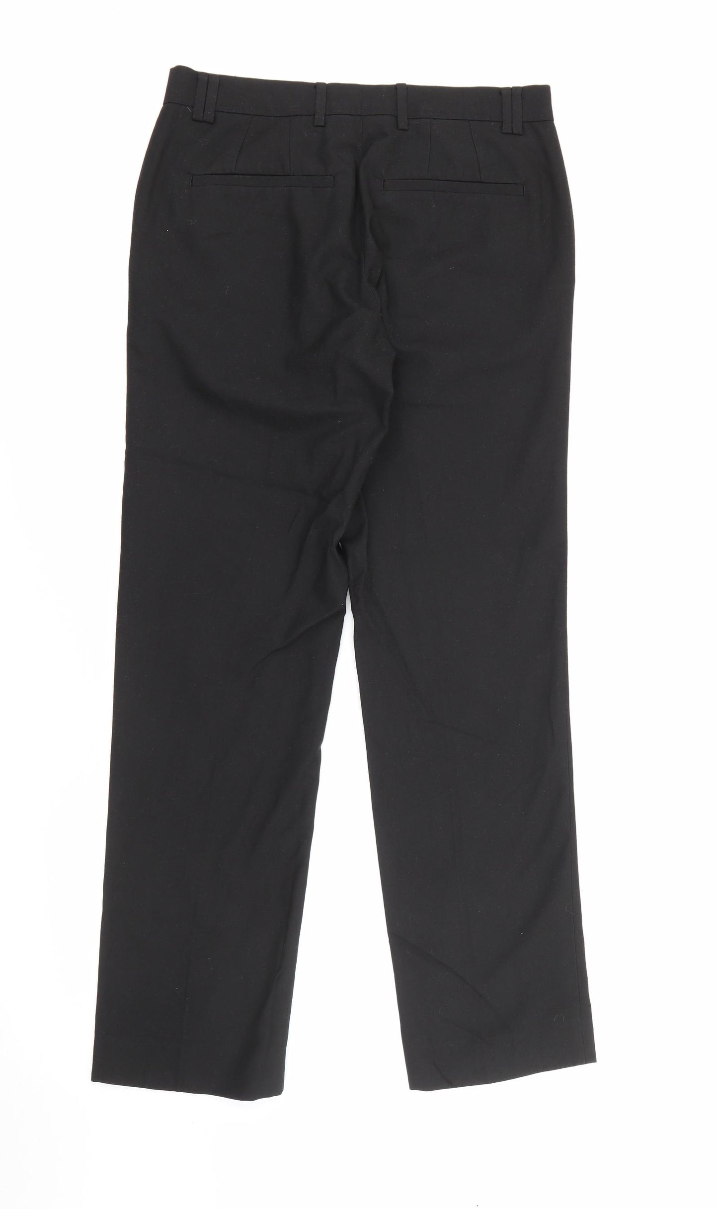 River Island Womens Black  Polyester Trousers  Size 28 in L28 in Regular Zip