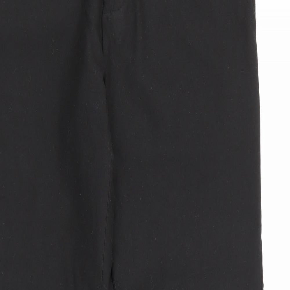 River Island Womens Black  Polyester Trousers  Size 28 in L28 in Regular Zip