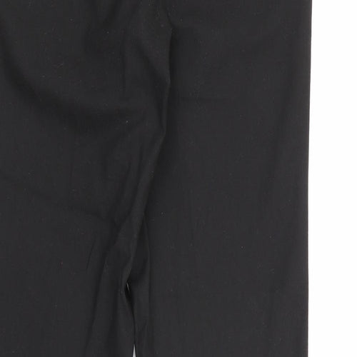 River Island Womens Black  Polyester Trousers  Size 28 in L28 in Regular Zip