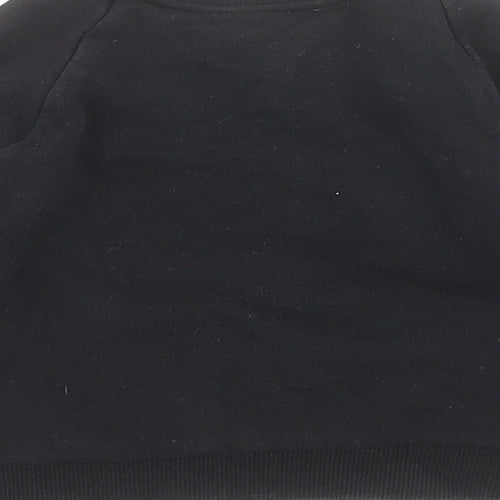 Primark Baby Black  100% Cotton Pullover Jumper Size 12-18 Months  Pullover