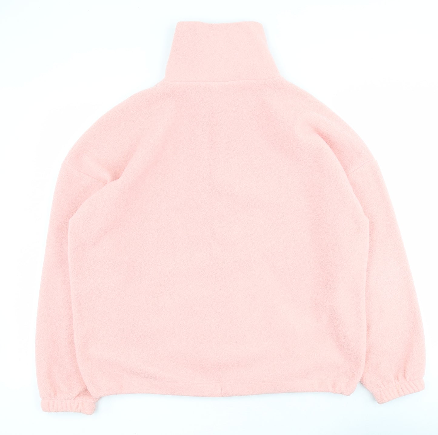 F&F Womens Pink  Polyester Pullover Sweatshirt Size M  Zip