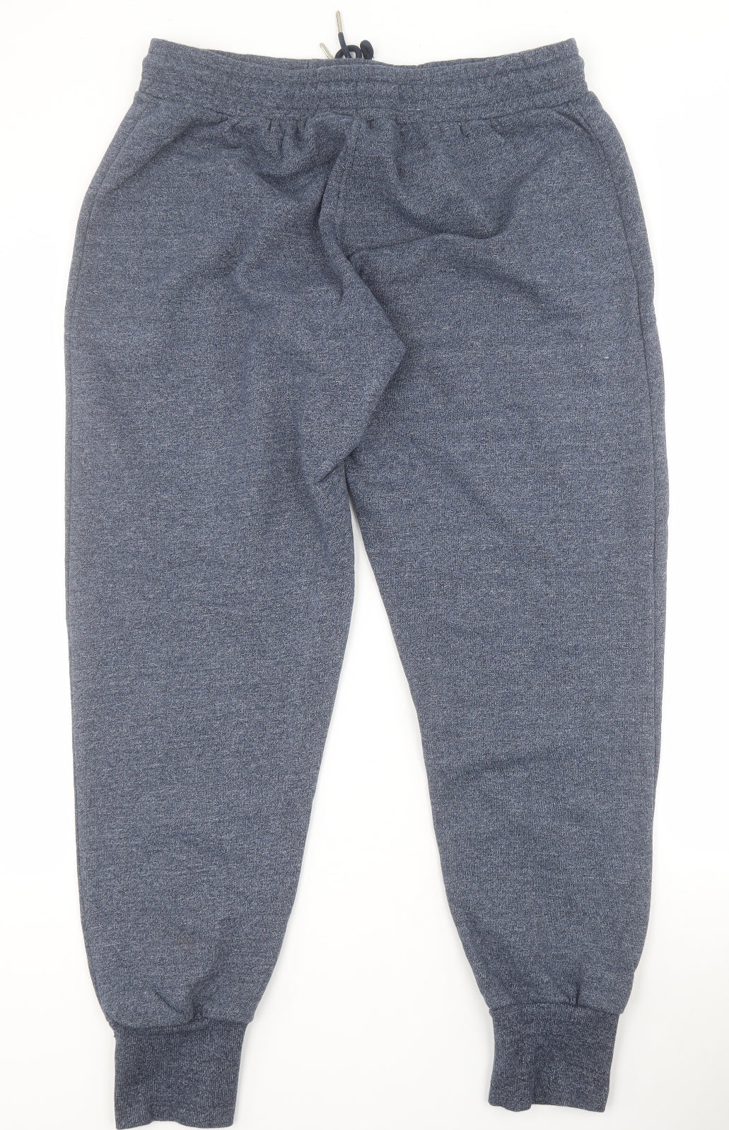 ellesse Womens Blue  Cotton Jogger Trousers Size 12 L30 in Regular Drawstring