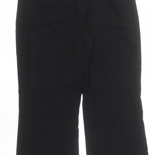 NEXT Womens Black  Polyester Dress Pants Trousers Size 10 L29 in Regular Zip