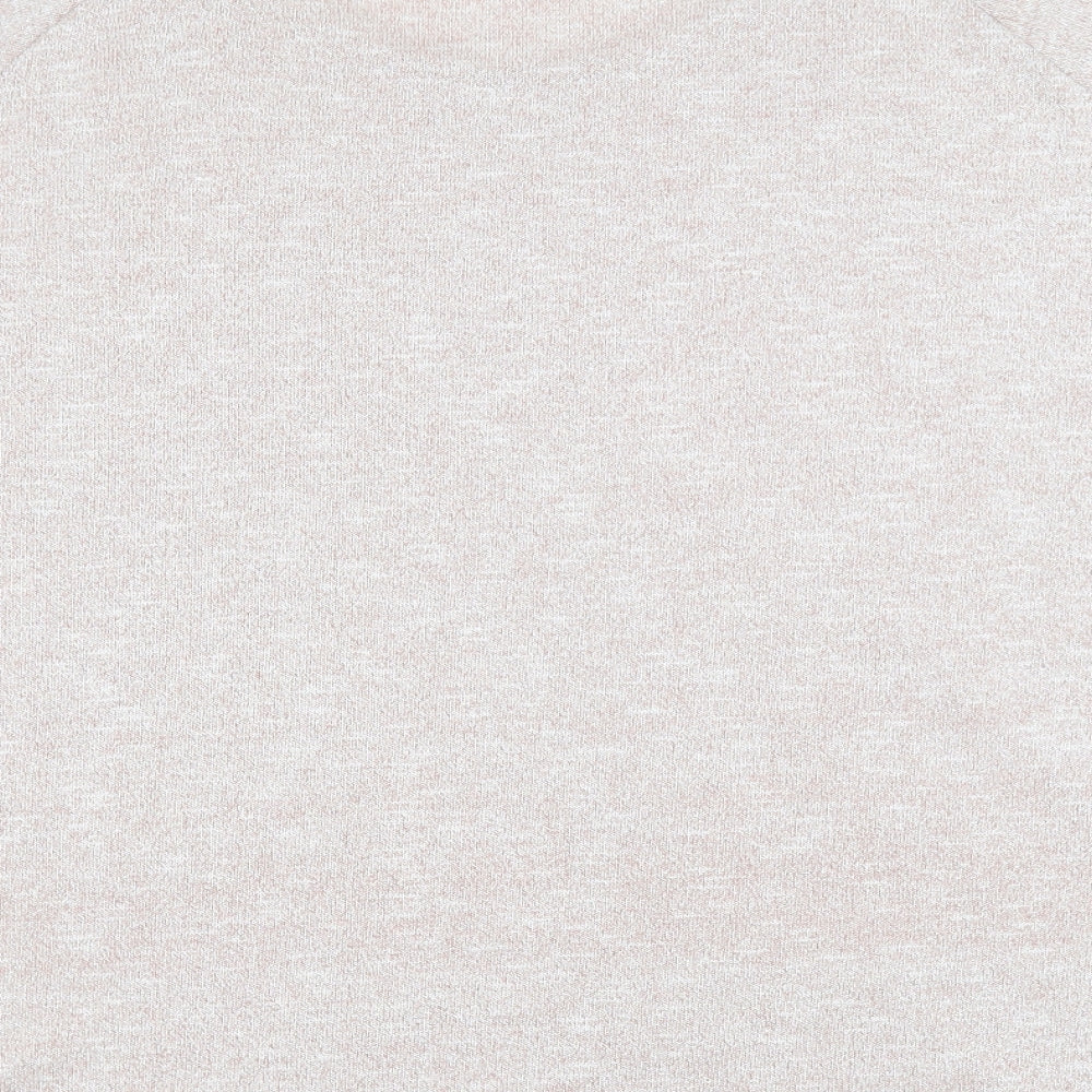 Capsule Womens Pink  Polyester Blend Basic T-Shirt Size 28 Round Neck - Cut out sleeve