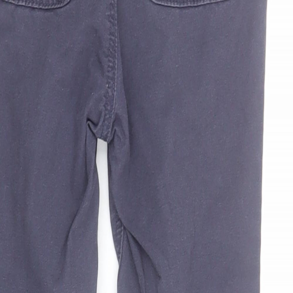 George Boys Blue  Cotton Jogger Trousers Size 4-5 Years  Regular Drawstring