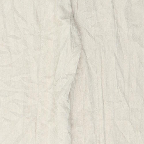 Wills Womens Beige  Acetate Trousers  Size 18 L29 in Regular Zip