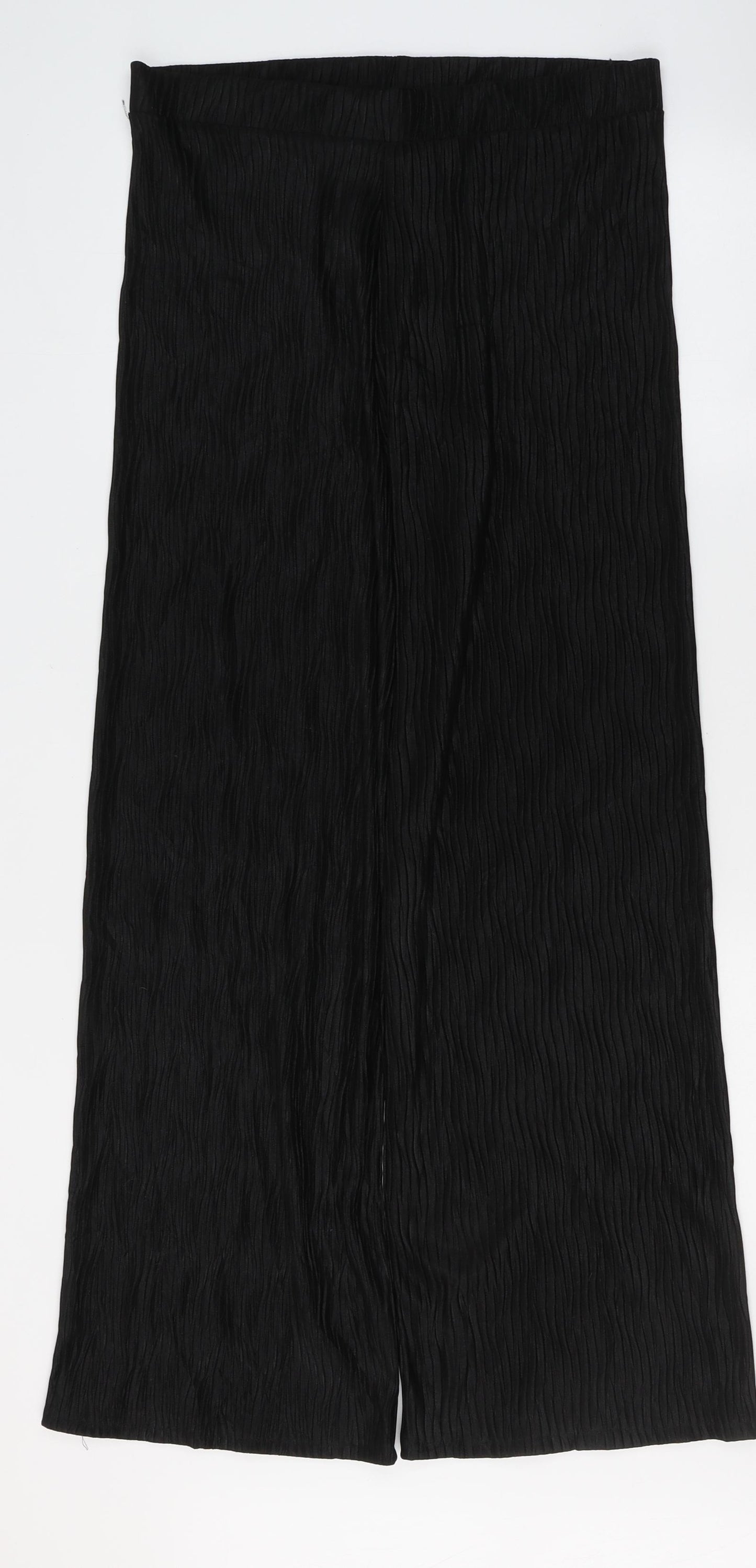Papaya Womens Black  Polyester Jegging Trousers Size 12 L30 in Regular