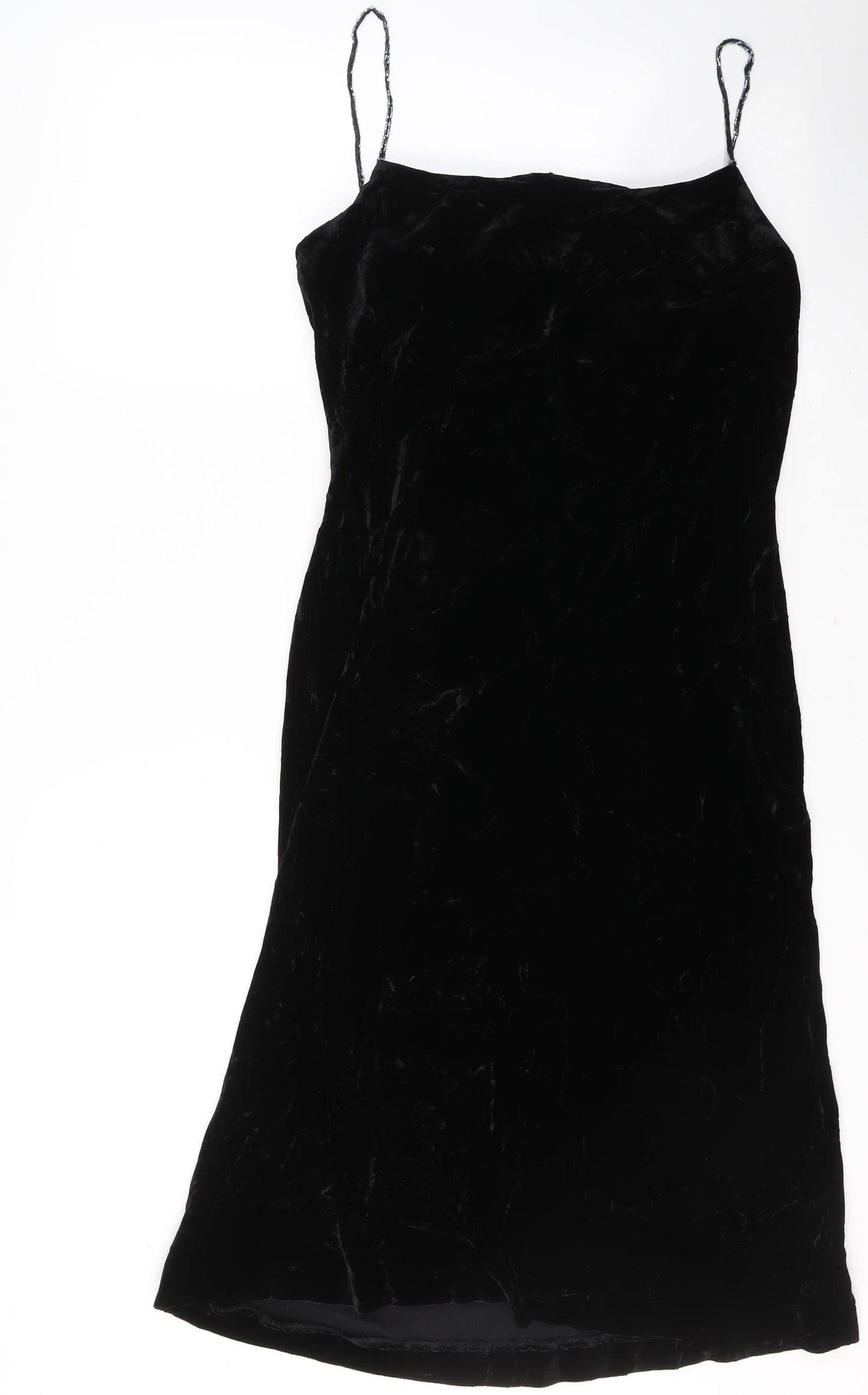 NEXT Womens Black  Viscose Shift  Size 10  Round Neck Pullover