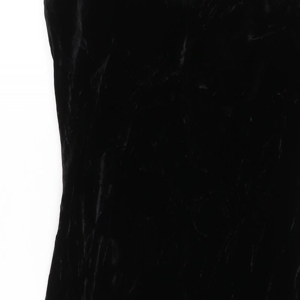 NEXT Womens Black  Viscose Shift  Size 10  Round Neck Pullover