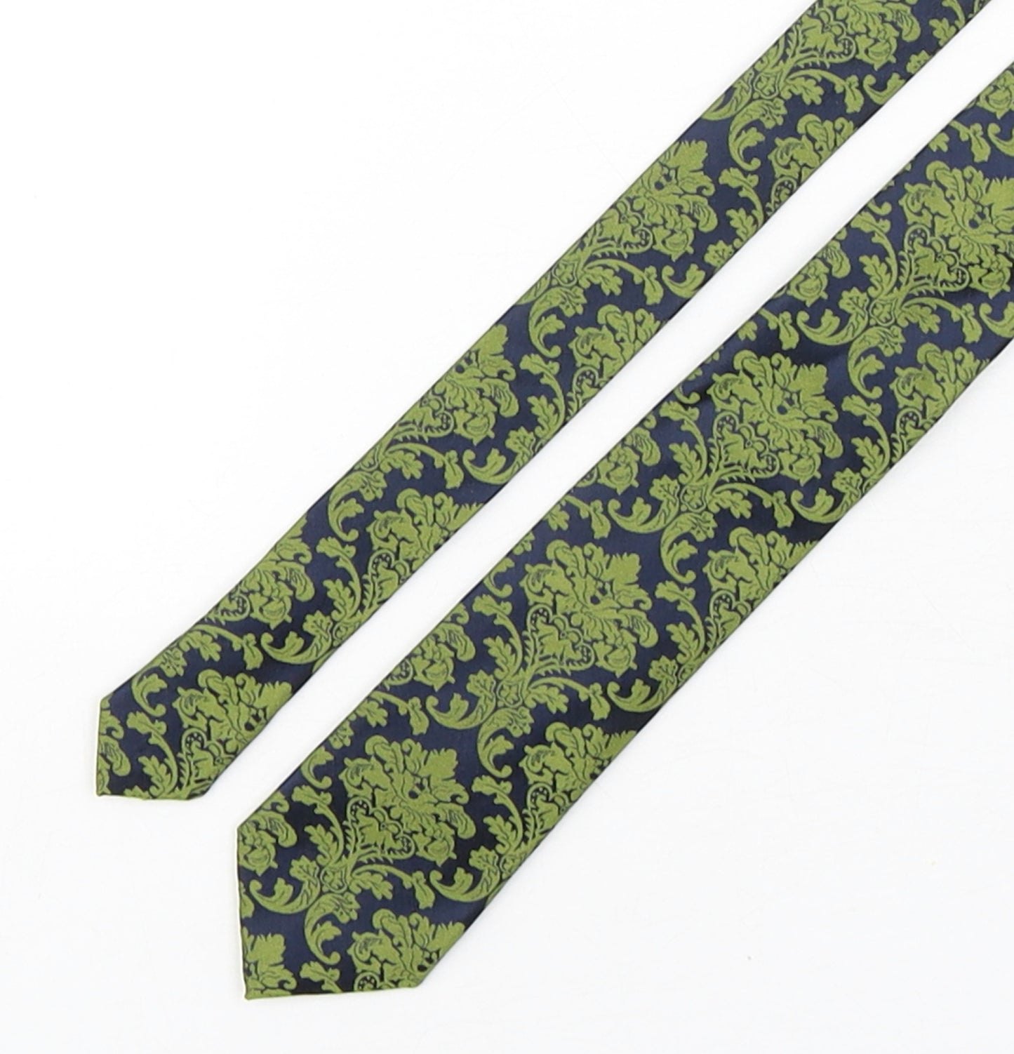 Jeff Banks  Mens Multicoloured Paisley Silk Pointed Tie One Size