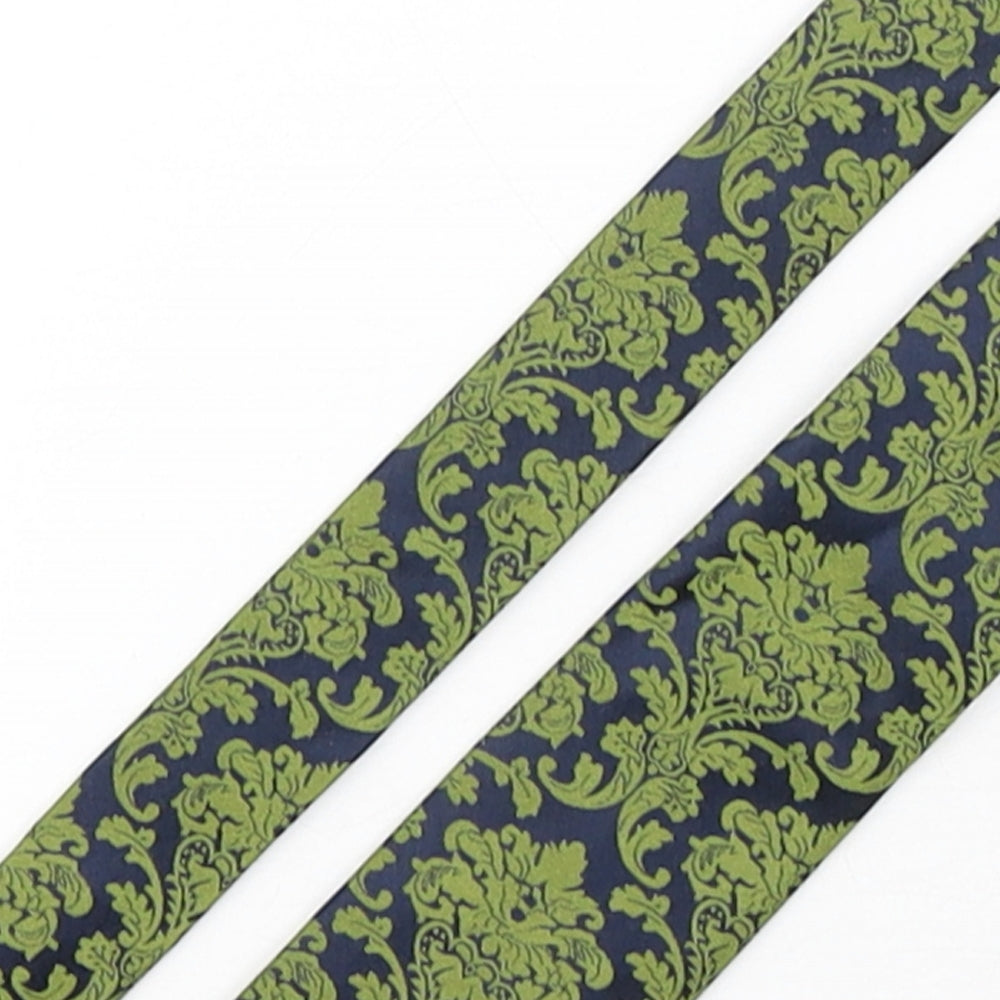 Jeff Banks  Mens Multicoloured Paisley Silk Pointed Tie One Size