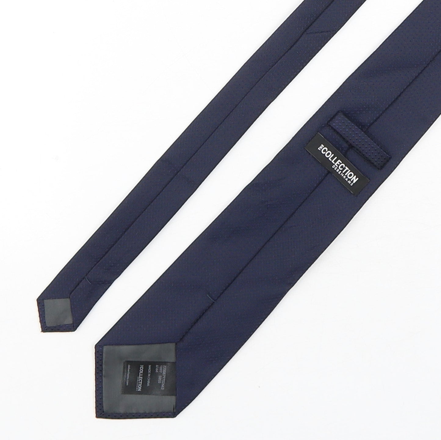 The Collection by Debenhams Mens Blue Grenadine Polyester Pointed Tie One Size