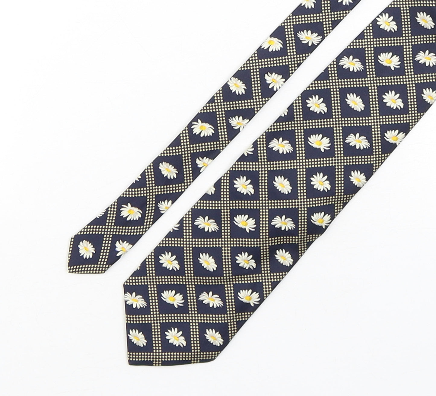 Cavenagh Mens Multicoloured Floral Silk Pointed Tie One Size