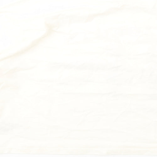 Dunnes Stores Girls Ivory  Cotton Pullover T-Shirt Size 10-11 Years Crew Neck Pullover - Birds