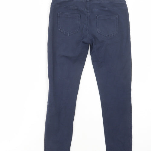 Gap Girls Blue  Cotton Jegging Trousers Size 8-9 Years  Regular  - Leggings