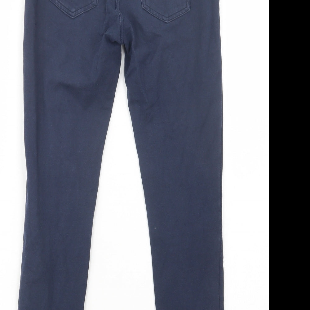 Gap Girls Blue  Cotton Jegging Trousers Size 8-9 Years  Regular  - Leggings