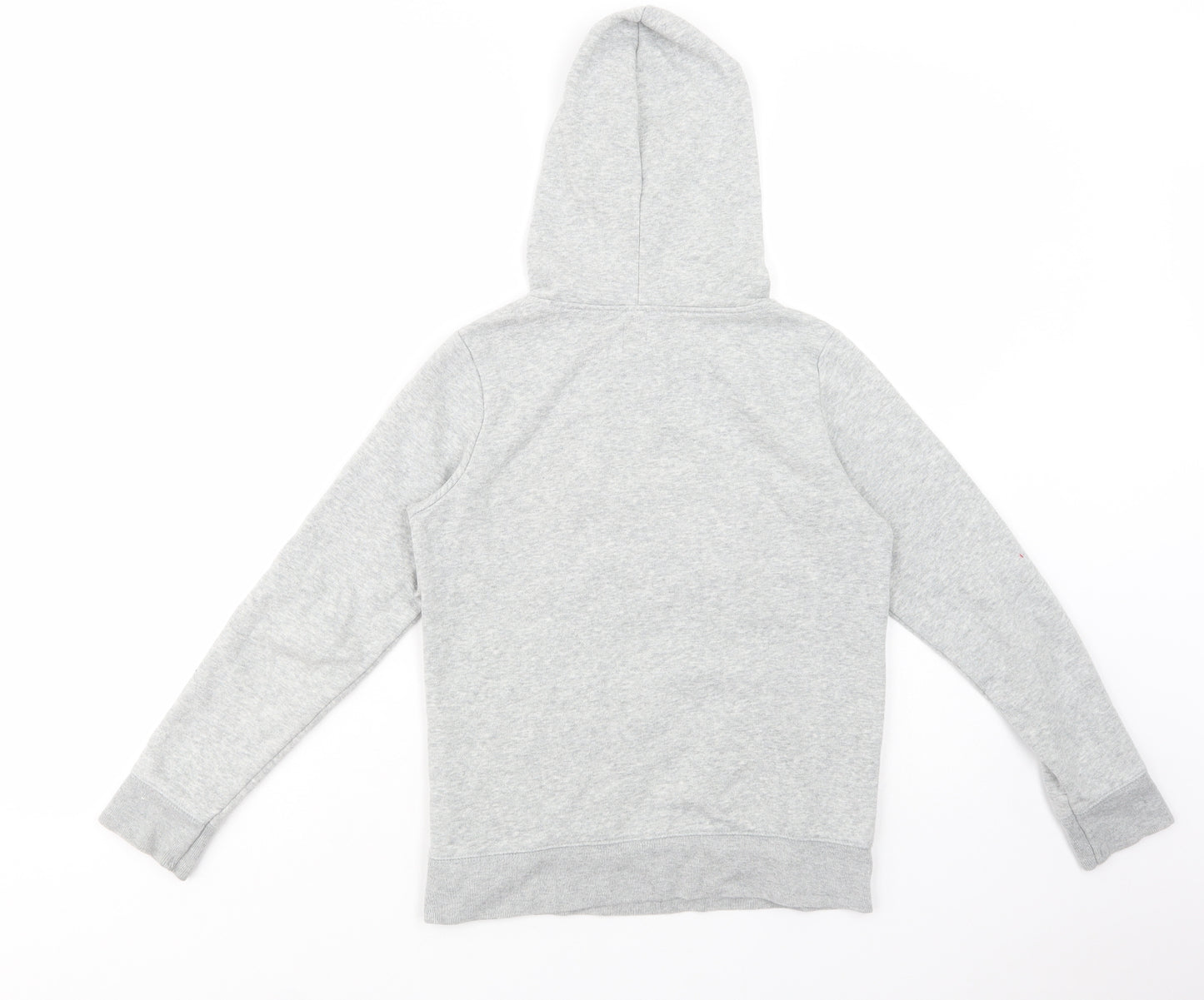 Gap Girls Grey  Cotton Pullover Hoodie Size 10-11 Years  Pullover