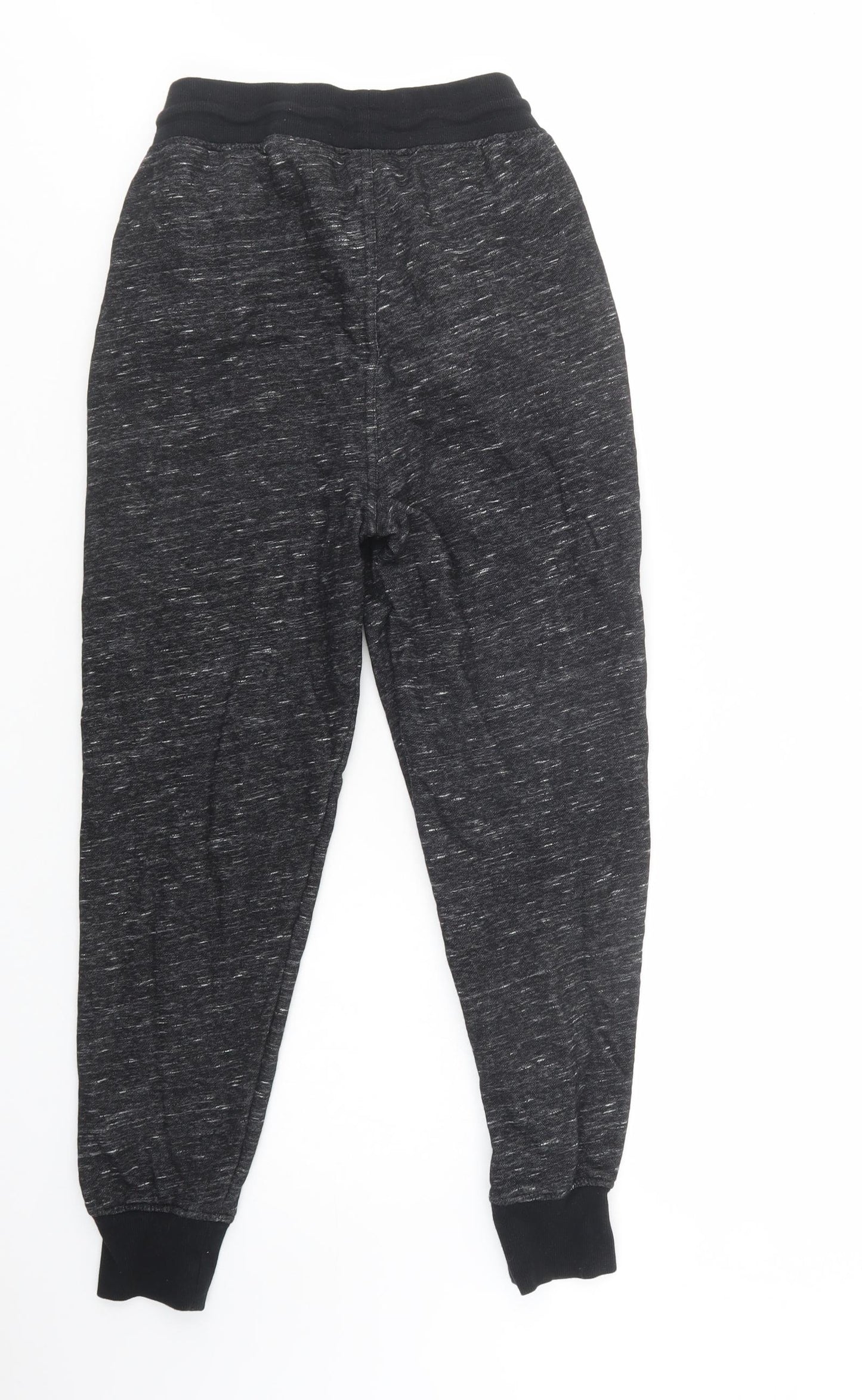 H&M Boys Grey  Cotton Jogger Trousers Size 14-15 Years  Regular Drawstring