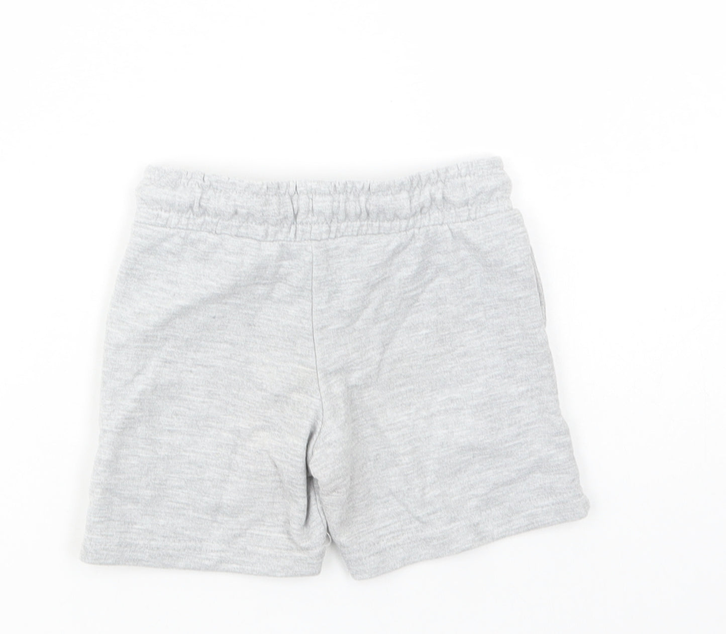 Dunnes Stores Boys Grey  Cotton Sweat Shorts Size 2 Years  Regular Drawstring