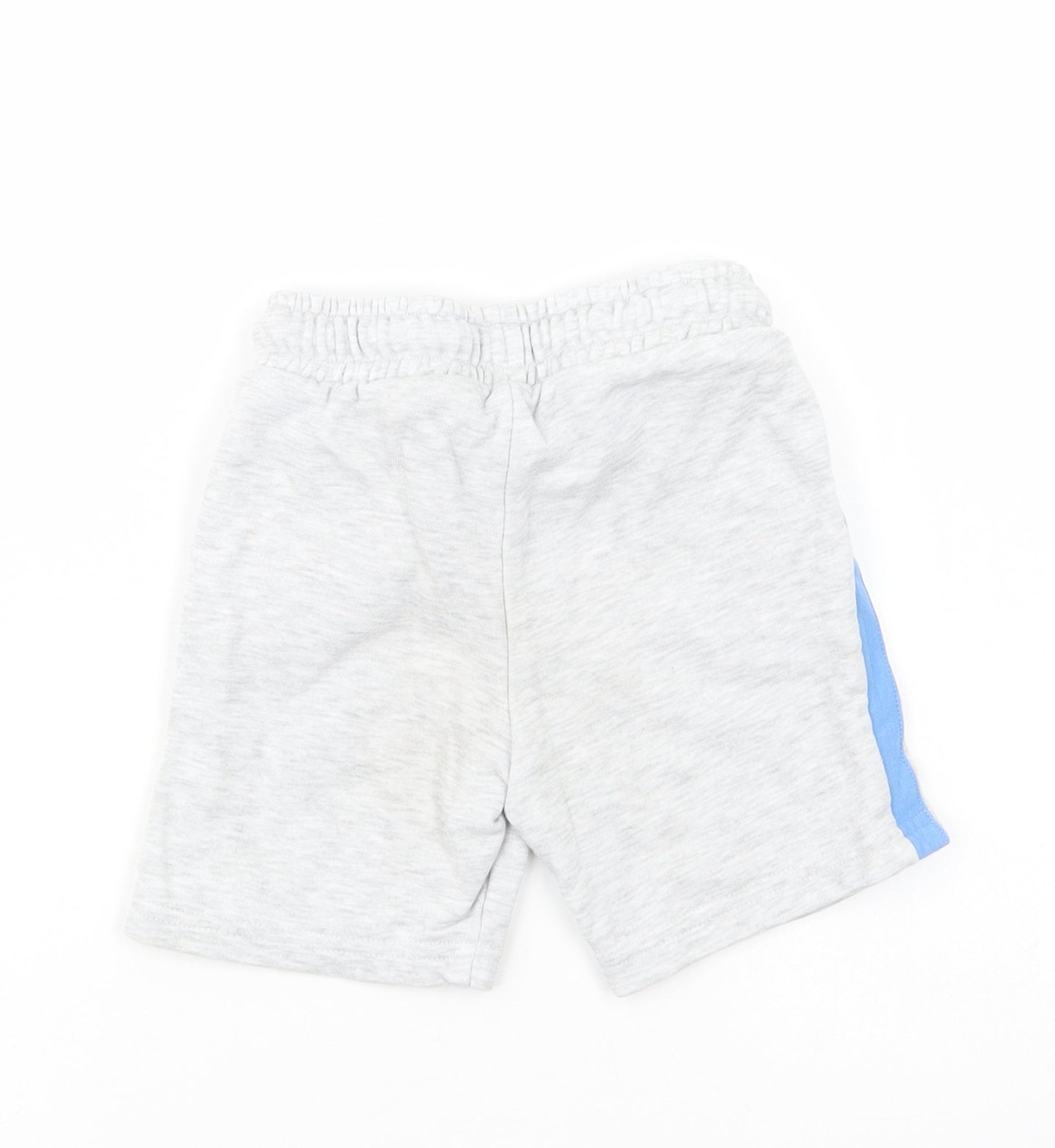 F&F Boys Grey  Cotton Sweat Shorts Size 2-3 Years  Regular Drawstring