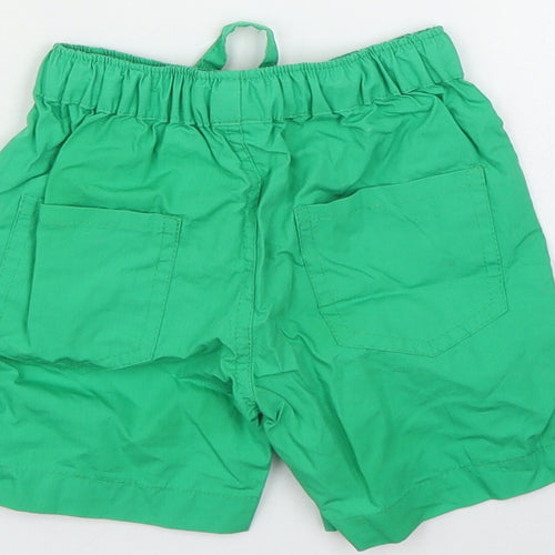 Toffy House Boys Green  Cotton Capri Trousers Size 9-12 Months