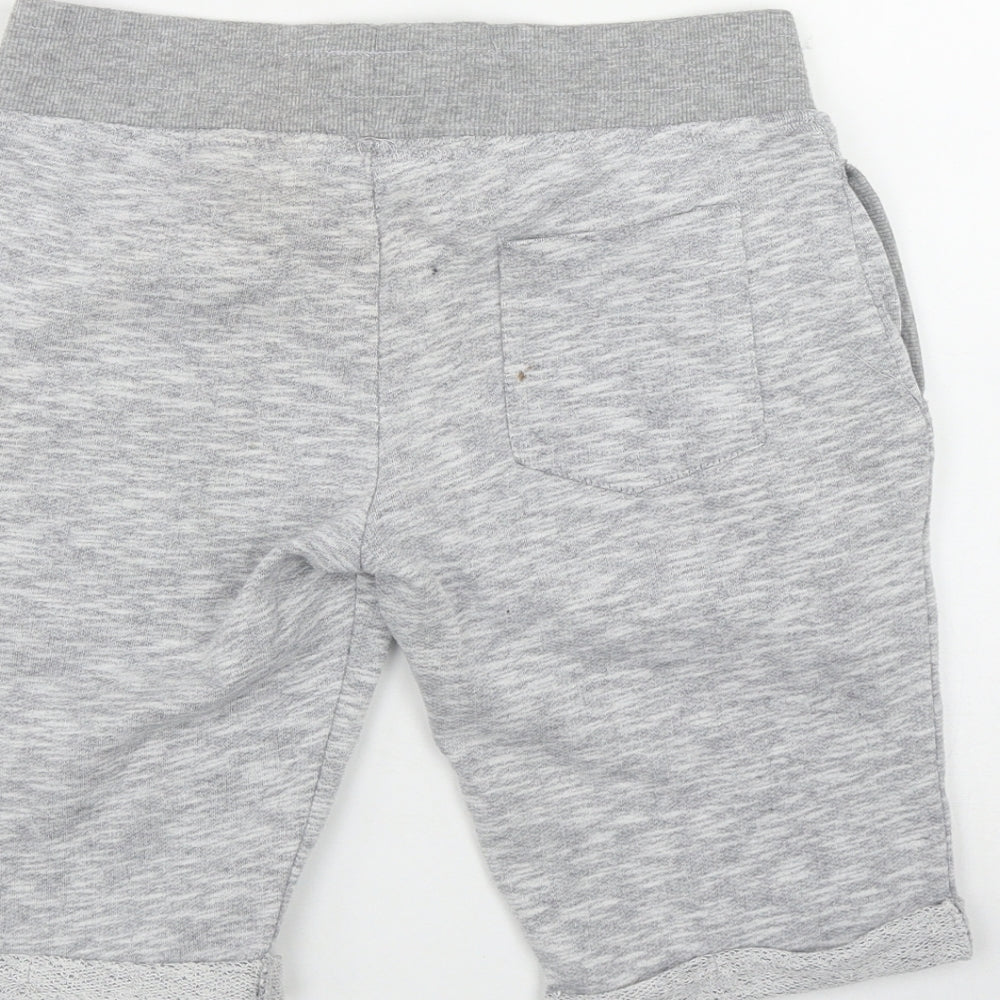 Primark Boys Grey  Cotton Sweat Shorts Size 9-10 Years  Regular