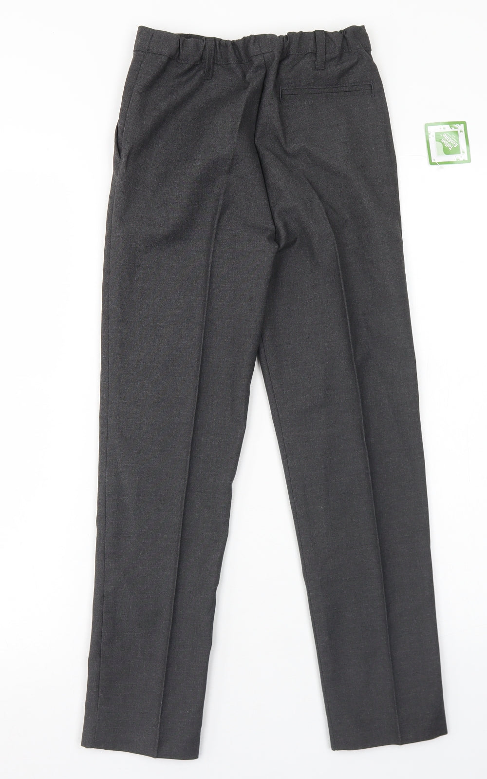 TU Boys Grey  Polyester Dress Pants Trousers Size 9 Months  Regular Hook & Eye - School Wear