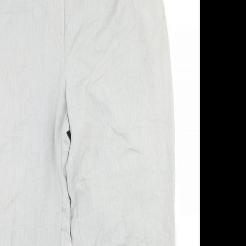 Annabelle Womens Grey  Polyester Trousers  Size 18 L26 in Regular Button