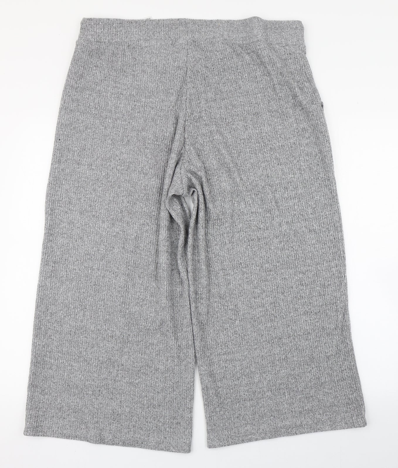 Marks and Spencer Womens Grey  Polyester Trousers  Size 20 L29 in Regular