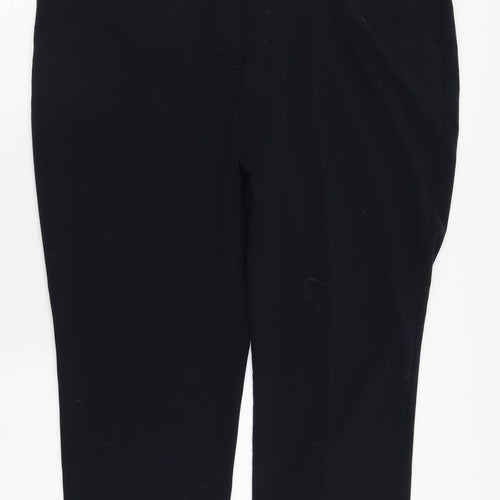 EWM Womens Blue  Polyester Trousers  Size 22 L24 in Regular Zip