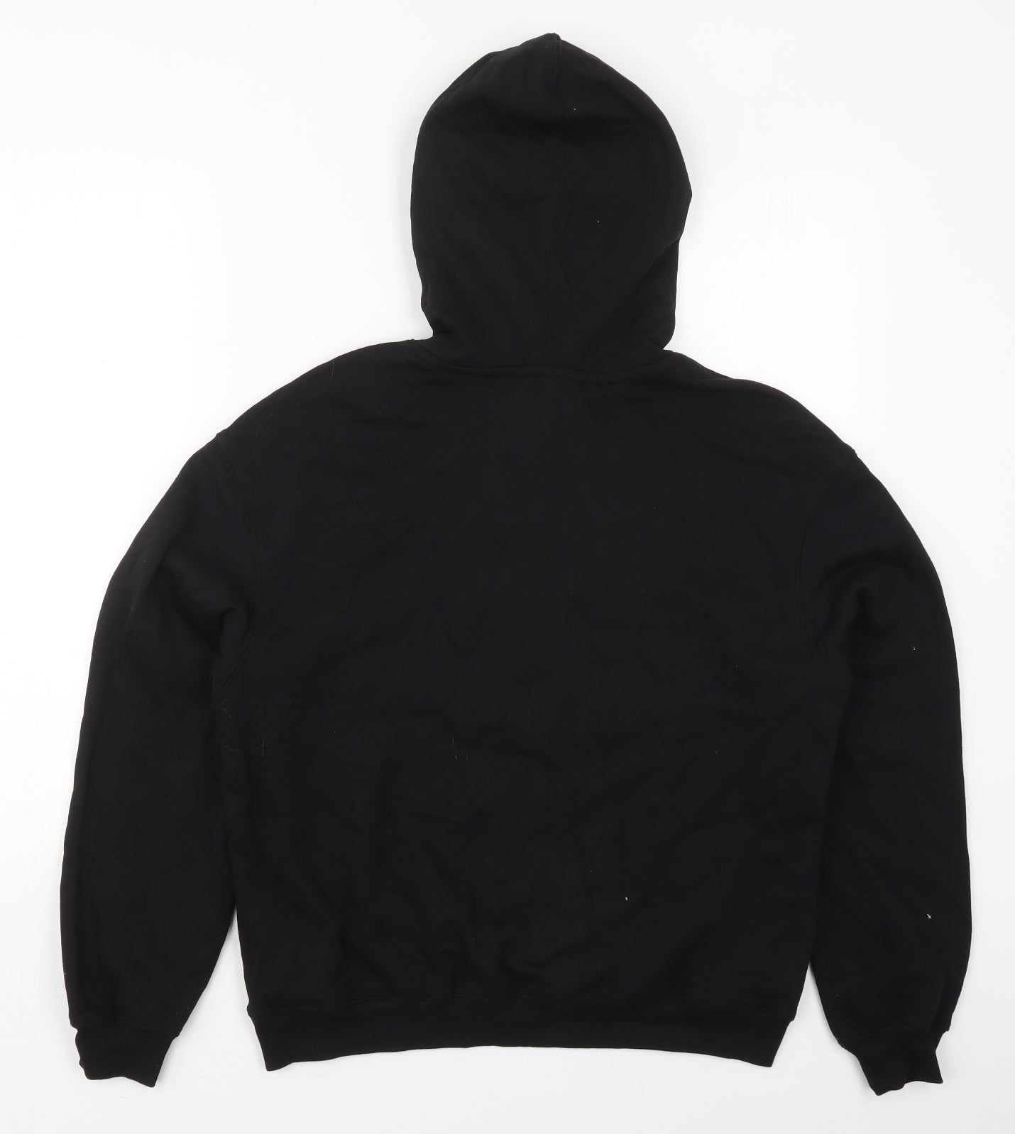 H&M Womens Black  Cotton Pullover Hoodie Size M  Pullover - Nasa