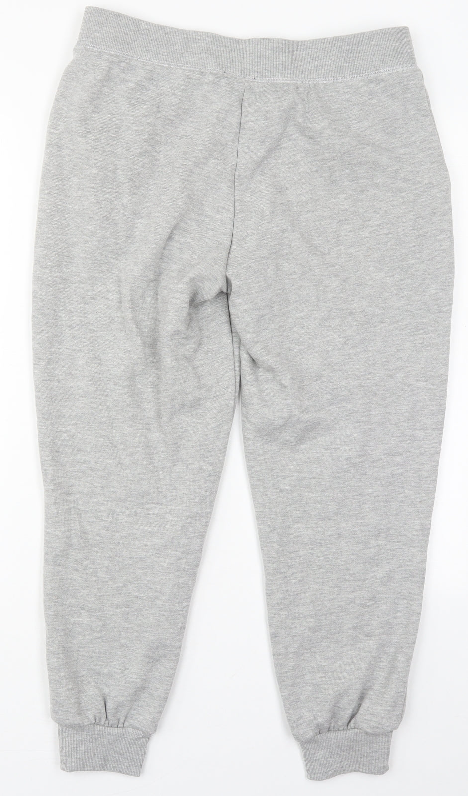 New Look Womens Grey  Cotton Sweatpants Trousers Size M L25 in Regular Drawstring