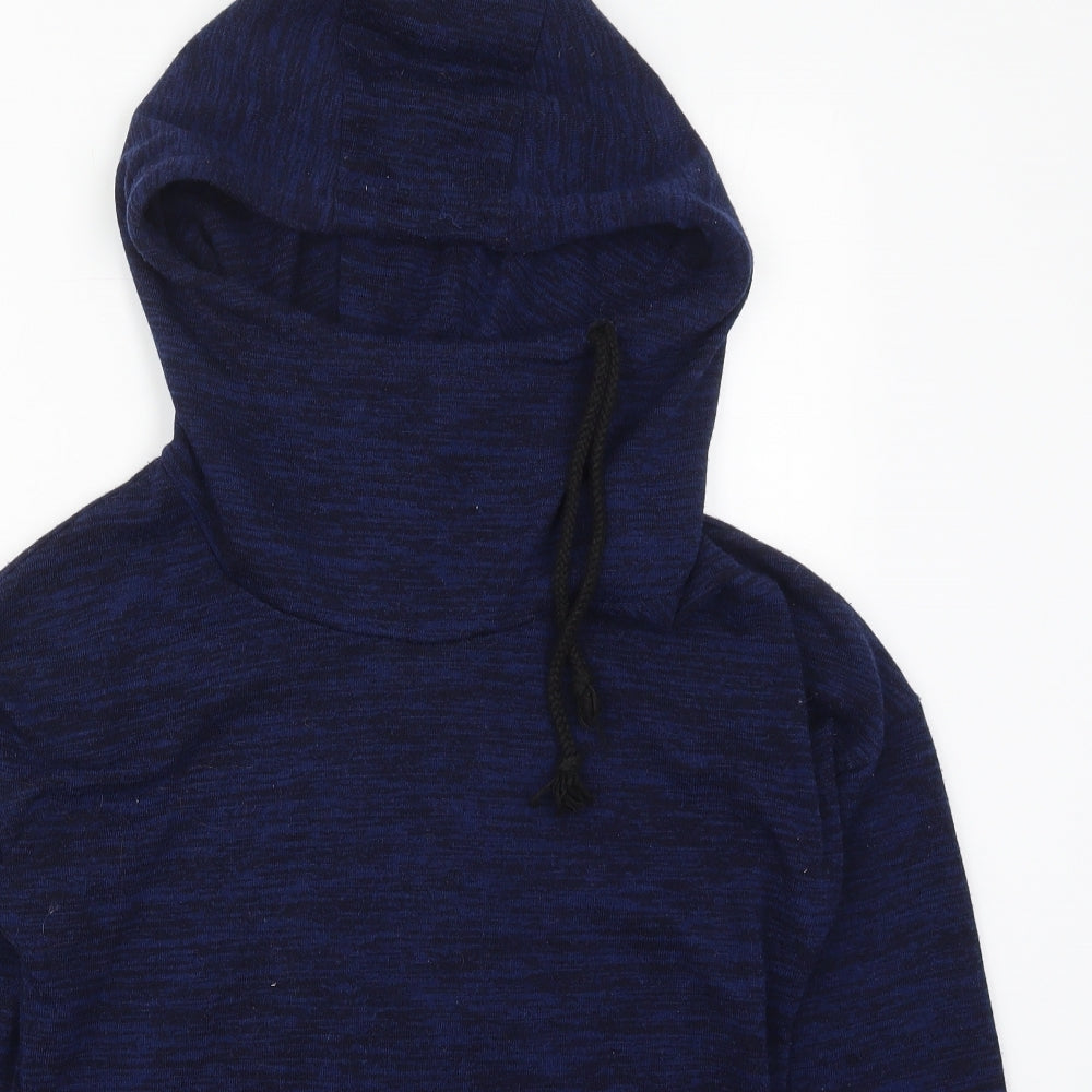 Dorimis Womens Blue  Polyester Pullover Hoodie Size S  Pullover
