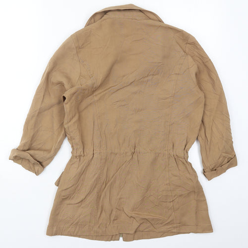 Zara Womens Brown   Jacket  Size S  Zip